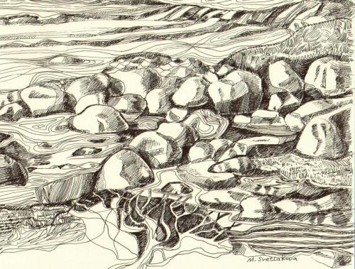 Камни, графика 