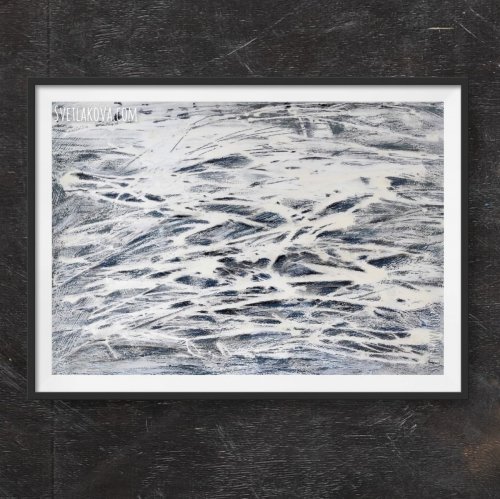 Сеть, серо-белая абстракция 